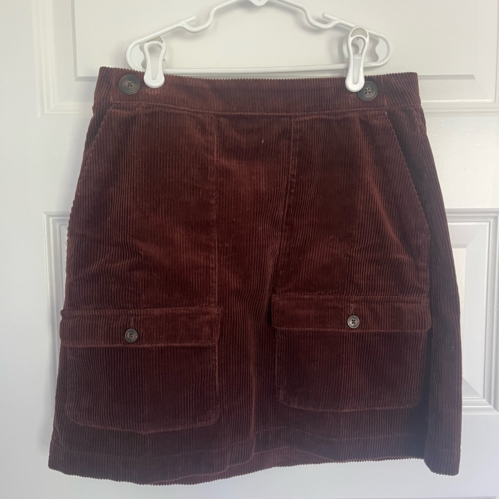 Madewell Corduroy Skirt